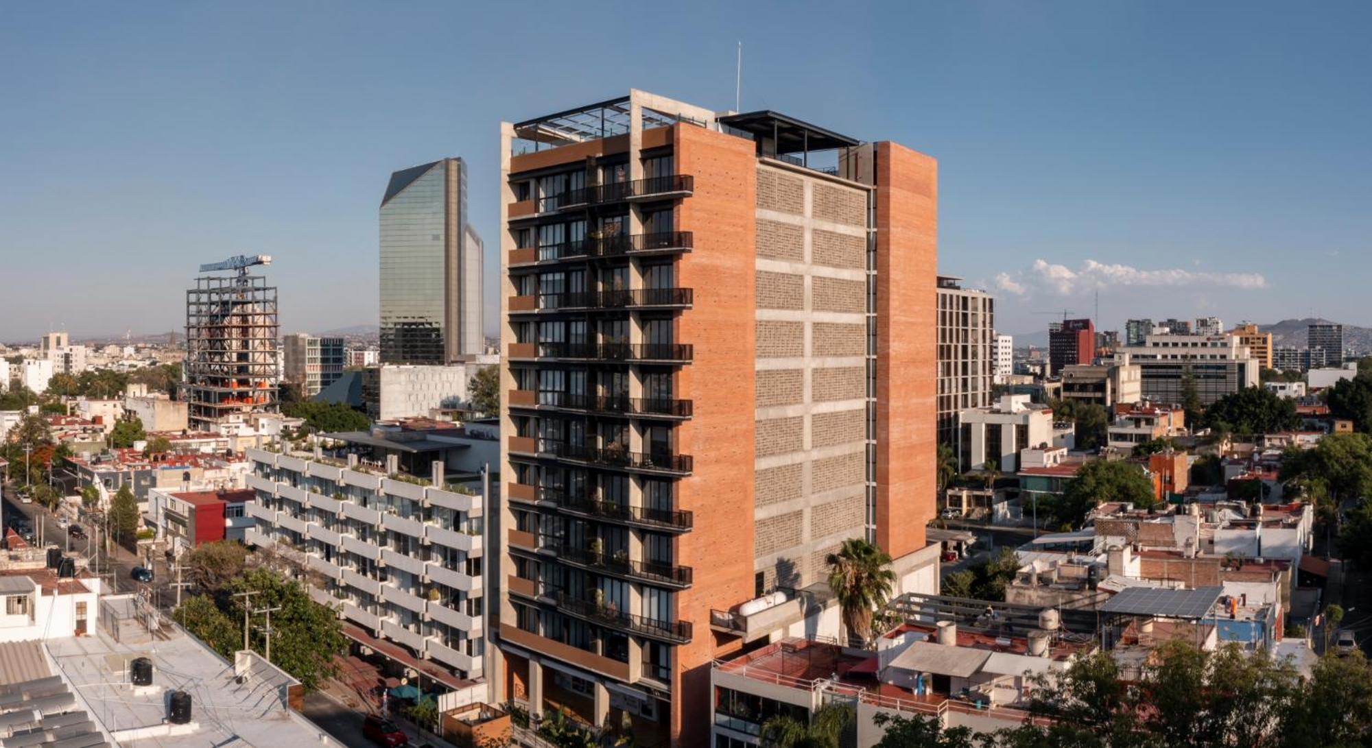 Galeria Flat Rooftop Pool Witgdl Guadalajara Exterior photo